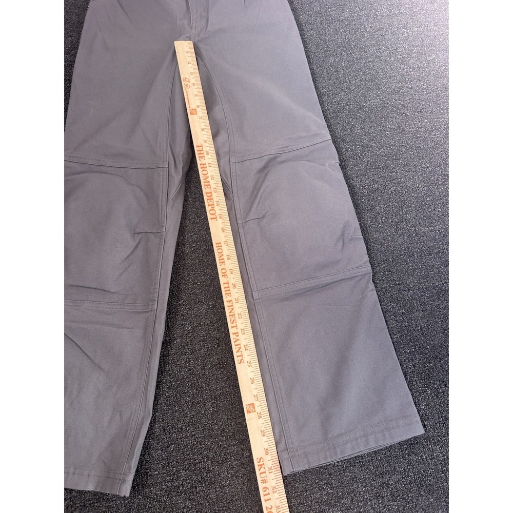 Duluth Trading Co Fire Hose Flex Shift Harmo-Knee Work Pants Gray Womens Size 6 - Picture 3 of 13